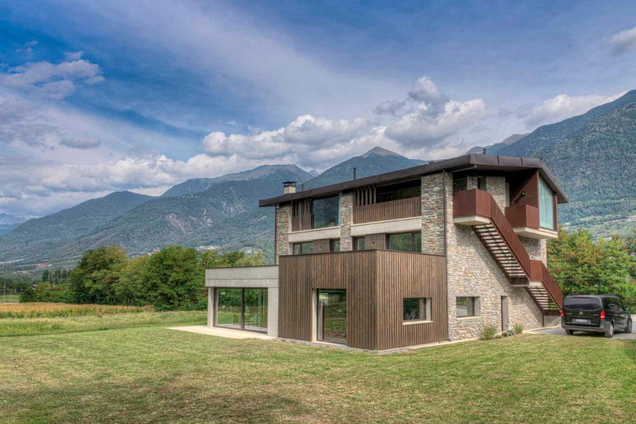 Agriturismo B&B Caffe E Vino Sondrio Exterior foto