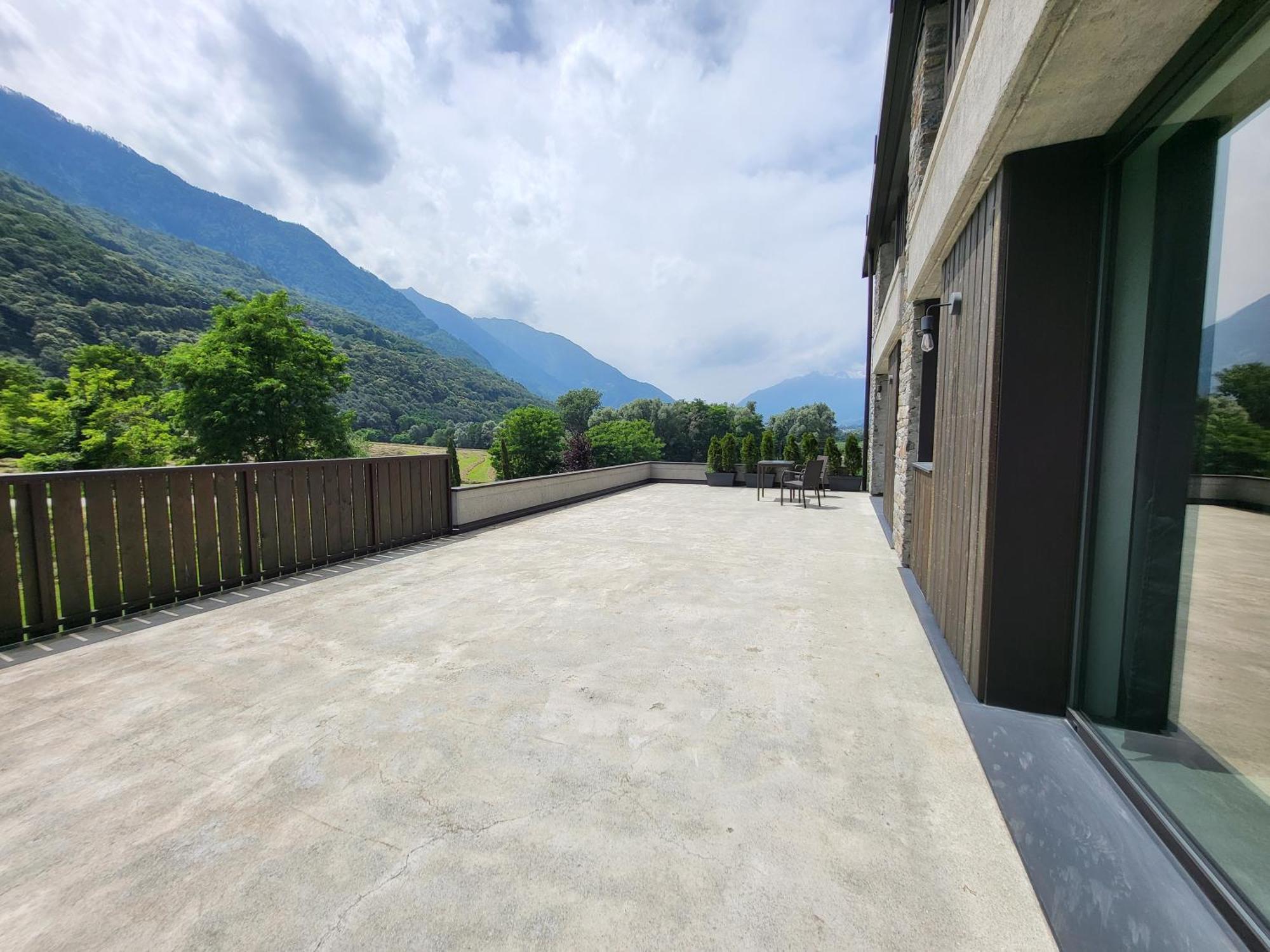 Agriturismo B&B Caffe E Vino Sondrio Exterior foto